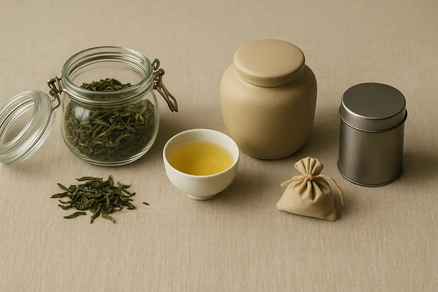 Хранение чая